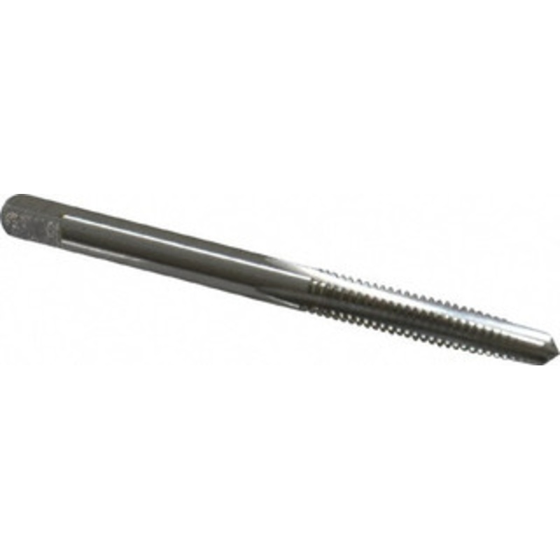 Cleveland Twist Drill #8-32 Taper RH 2B H3 Bright High Speed Steel 4-Flute Straight Flute Hand Tap 2-1/8 OAL, 19.05mm Thread Length, UNC, Series 1001 C54277 – 40202186