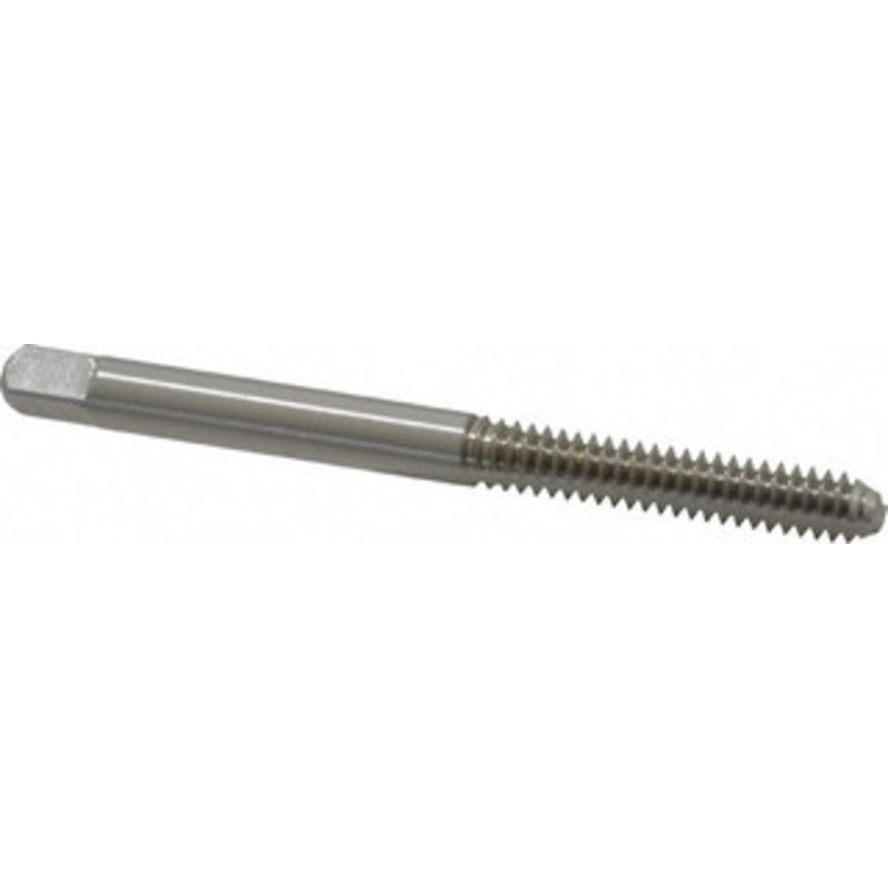 Cleveland Twist Drill #10-24 Bottoming RH 2B/3B H3 Bright High Speed Steel 2-Flute Straight Flute Hand Tap 2-3/8 OAL, 1/2 Thread Length, UNC, Series 1003 C54326 – 40202665