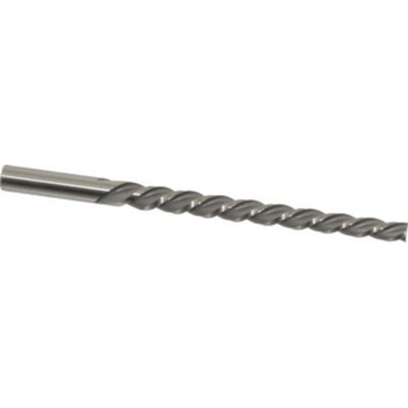 Cleveland Twist Drill #4 Pin, 0.2604 Diam, 0.2071 Small End, 17/64 Diam Straight Shank, 2-9/16 Flute, Taper Pin Reamer Helical Flute, 4-1/16 OAL, Left Hand Spiral, Right Hand Cut, High Speed Steel C24239 – 63759047