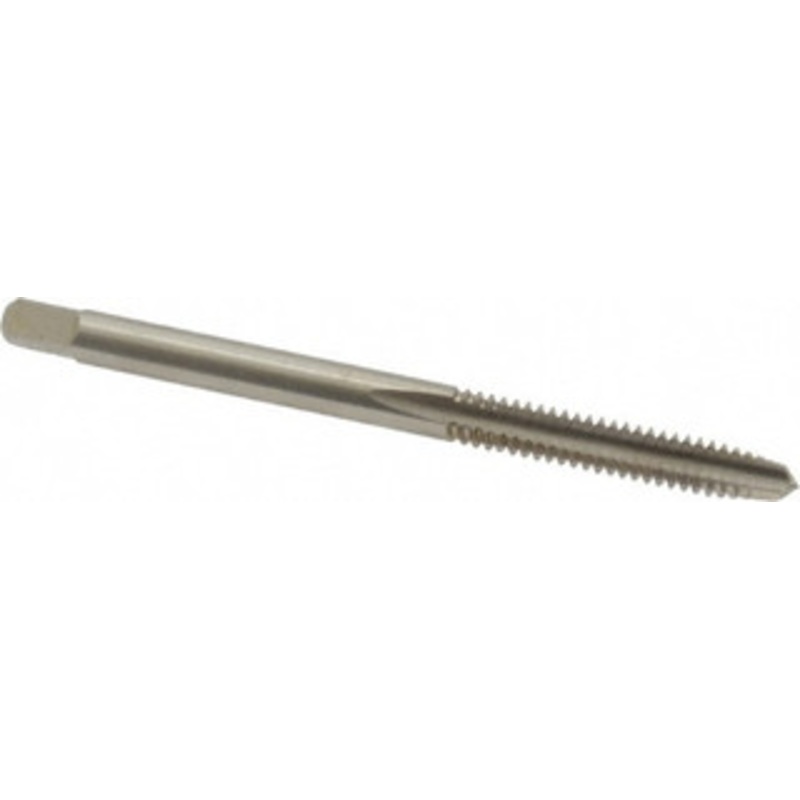Cleveland Twist Drill #6-32 Plug RH 2B H3 Bright High Speed Steel 2-Flute Straight Flute Hand Tap 50.8mm OAL, 0.38 Thread Length, UNC, Series 1002 C54221 – 40201568