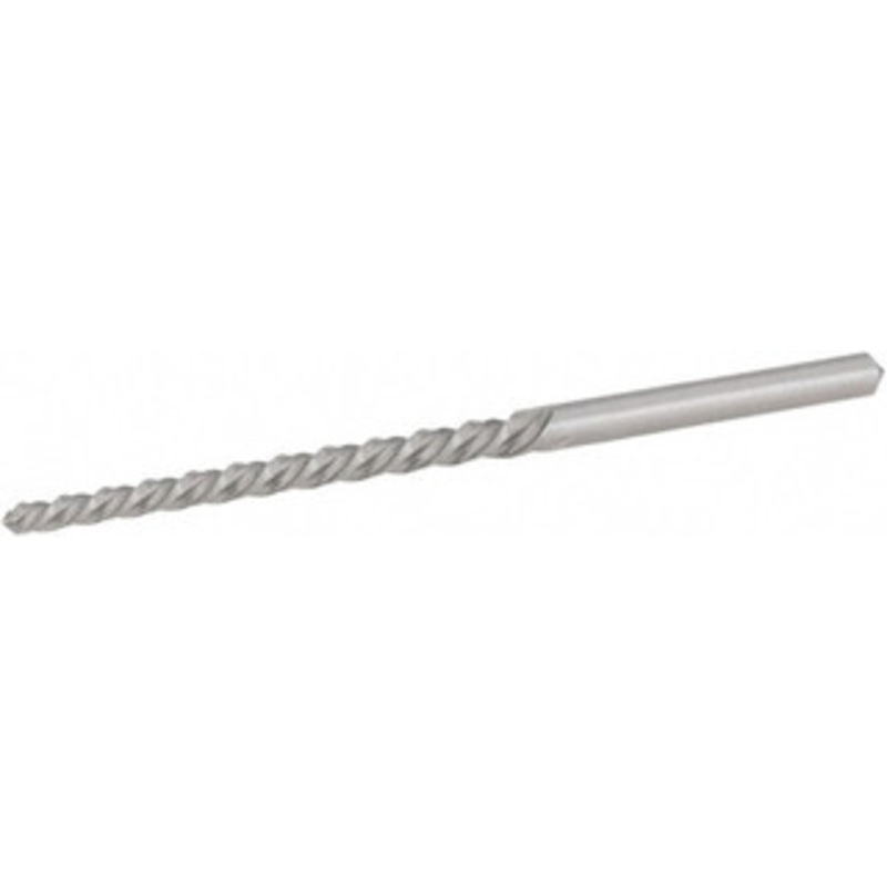 Hertel #7/0 Pin, 0.0666 Diam, 0.0497 Small End, 5/64 Diam Straight Shank, 13/16 Flute, Taper Pin Reamer Helical Flute, 1-13/16 OAL, Left Hand Spiral, Right Hand Cut, 2 Flutes, High Speed Steel 72402944 – 30164909