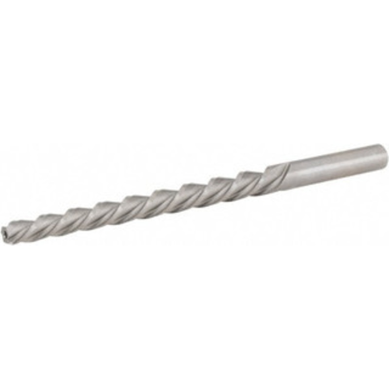 Hertel #0 Pin, 0.1638 Diam, 0.1287 Small End, 11/64 Diam Straight Shank, 1-11/16 Flute, Taper Pin Reamer Helical Flute, 2-15/16 OAL, Left Hand Spiral, Right Hand Cut, 3 Flutes, High Speed Steel 72403009 – 30164917
