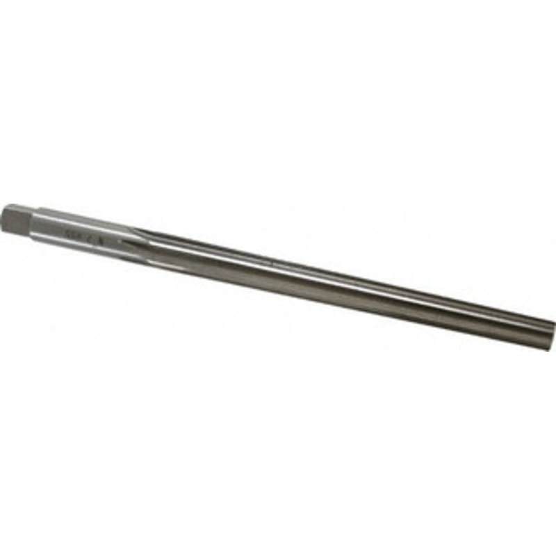 Value Collection #7 Pin, 27/64 Diam, 0.3297 Small End, 13/32 Diam Straight Shank, 4-7/16 Flute, Taper Pin Reamer Straight Flute, 6-5/16 OAL, Right Hand Cut, High Speed Steel SM24N07 – 02401073