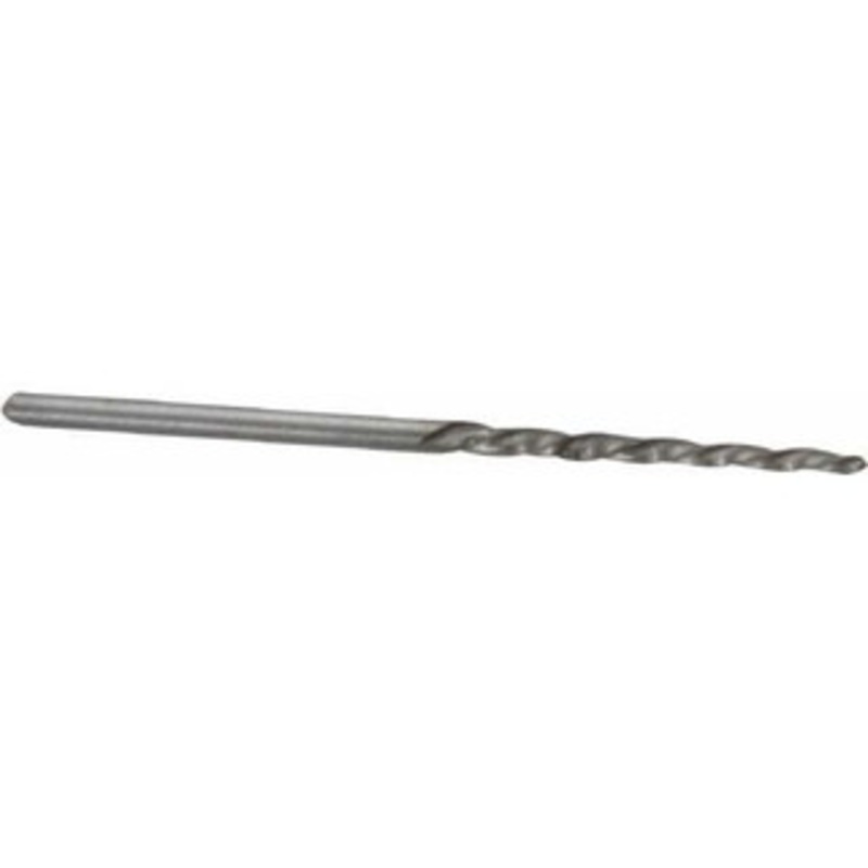 Cleveland Twist Drill #7/0 Pin, 0.0666 Diam, 0.0497 Small End, 5/64 Diam Straight Shank, 13/16 Flute, Taper Pin Reamer Helical Flute, 1-13/16 OAL, Left Hand Spiral, Right Hand Cut, High Speed Steel C24229 – 63758940