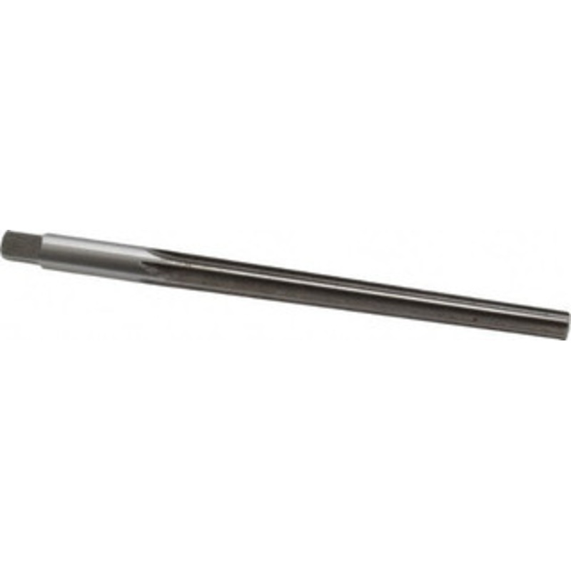 Value Collection #6 Pin, 0.354 Diam, 0.2773 Small End, 23/64 Diam Straight Shank, 3-11/16 Flute, Taper Pin Reamer Straight Flute, 5-7/16 OAL, Right Hand Cut, High Speed Steel SM24N06 – 02401065