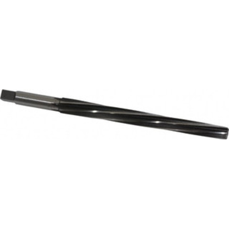 Cleveland Twist Drill #8 Pin, 0.505 Diam, 0.3971 Small End, 7/16 Diam Straight Shank, 5-3/16 Flute, Taper Pin Reamer Spiral Flute, 7-3/16 OAL, Left Hand Spiral, Right Hand Cut, High Speed Steel C24284 – 63748081