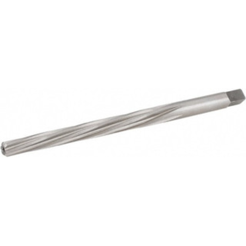 Hertel #0 Pin, 0.1638 Diam, 0.1287 Small End, 11/64 Diam Straight Shank, 1-11/16 Flute, Taper Pin Reamer Spiral Flute, 2-15/16 OAL, Left Hand Spiral, Right Hand Cut, 6 Flutes, High Speed Steel 72402001 – 30164867