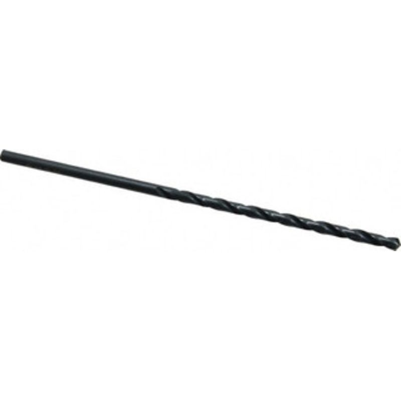 Chicago-Latrobe #17 118 Spiral Flute High Speed Steel Taper Length Drill Bit Oxide Finish, 3-3/8 Flute Length, 5-3/4 OAL, Standard Point, Straight Shank, Series 120 50307 – 81408171