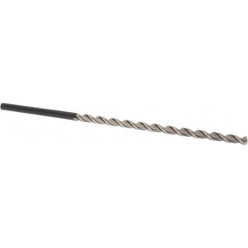 Guhring #33 130 Parabolic Flute High Speed Steel Taper Length Drill Bit Bright Finish, 2-19/32 Flute Length, 3-15/16 OAL, Standard Point, Straight Shank, Series 501 9005010028700 – 85771335