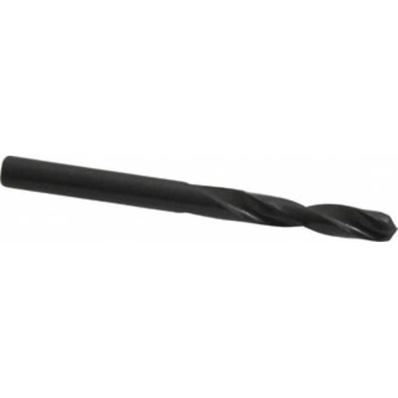Precision Twist Drill #14 135 Spiral Flute High Speed Steel Screw Machine Drill Bit Oxide Finish, Right Hand Cut, 1-1/8 Flute Length, 2-3/16 OAL, Split Point, Straight Shank 041814 – 78547841