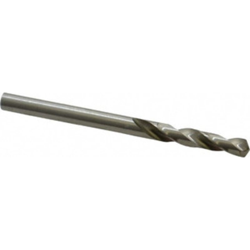 Precision Twist Drill #24 118 Spiral Flute High Speed Steel Screw Machine Drill Bit Bright Finish, Right Hand Cut, 1 Flute Length, 2-1/16 OAL, Standard Point, Straight Shank 041024 – 78545597