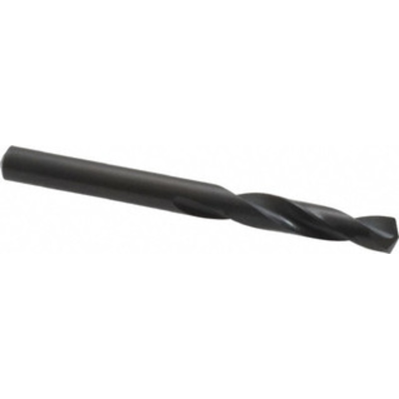 Precision Twist Drill #3 135 Spiral Flute High Speed Steel Screw Machine Drill Bit Oxide Finish, Right Hand Cut, 1-1/4 Flute Length, 2-3/8 OAL, Split Point, Straight Shank 041803 – 78547734