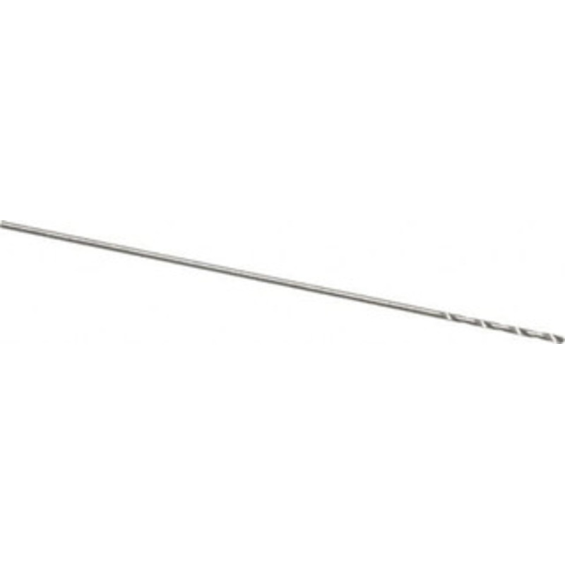 Precision Twist Drill #75 118 Spiral Flute High Speed Steel Taper Length Drill Bit Bright Finish, 5/16 Flute Length, 1-1/2 OAL, Standard Point, Straight Shank, Series R52 052075 – 78559010