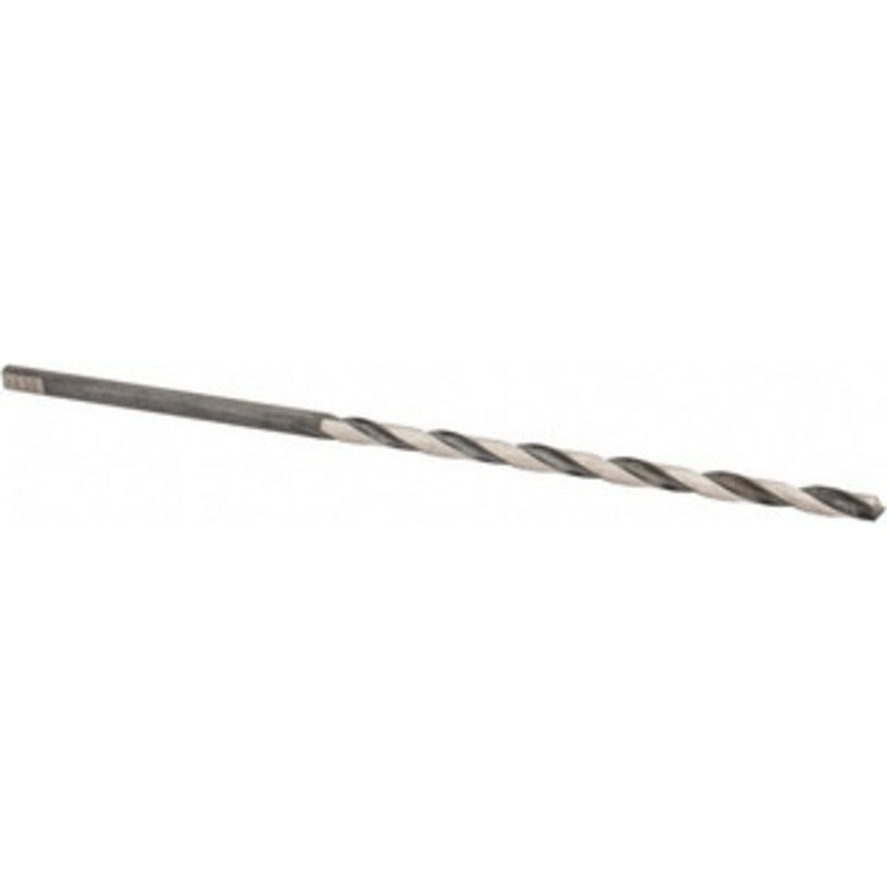 Value Collection #23 118 Spiral Flute High Speed Steel Taper Length Drill Bit Oxide Finish, 3 Flute Length, 5-3/8 OAL, Standard Point, Straight Shank 01408236 – 01408236