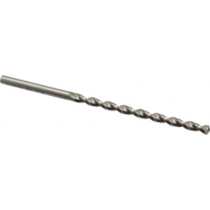 Accupro #1 130 Parabolic Flute Vanadium High Speed Steel Taper Length Drill Bit Bright Finish, 3-19/32 Flute Length, 5-15/32 OAL, Split Point, Straight Shank 1100579-AC – 85946648