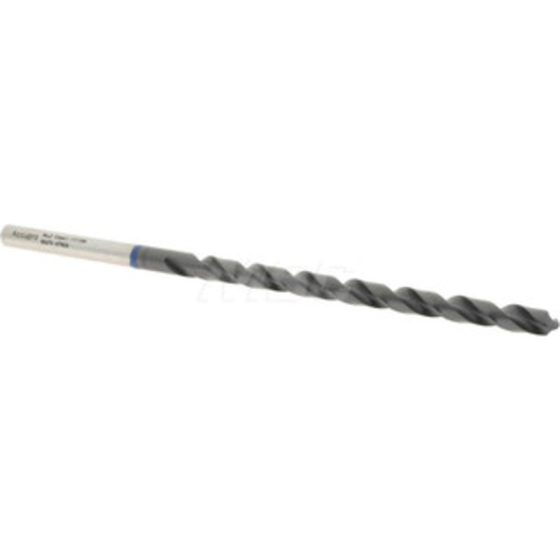 Accupro #2 118 Spiral Flute Vanadium High Speed Steel Taper Length Drill Bit TiAlN Finish, 91mm Flute Length, 139mm OAL, Faceted Point, Straight Shank 1BT0561-AC – 05495056