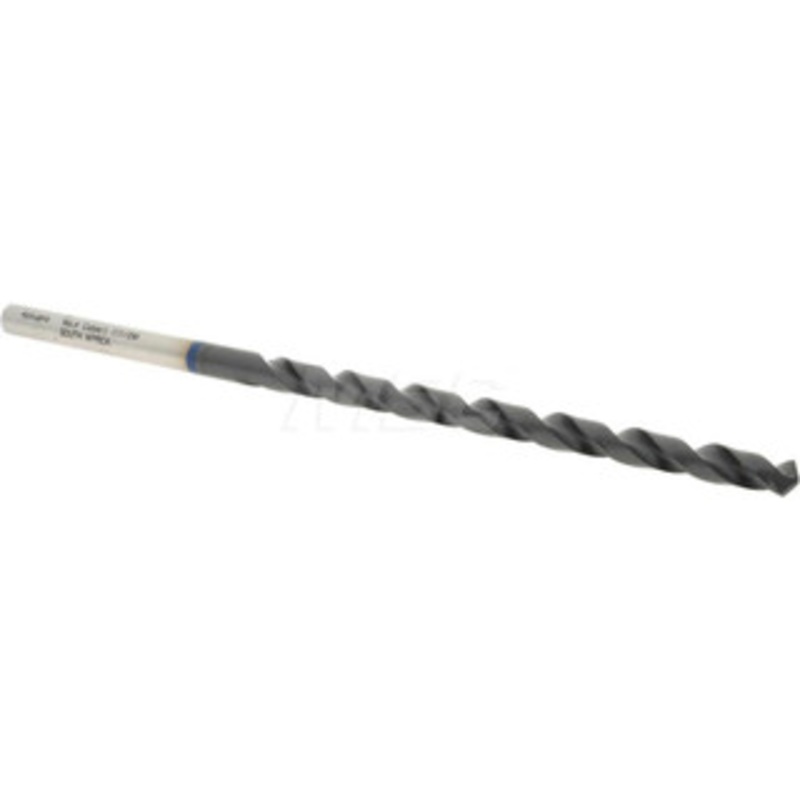 Accupro #4 118 Spiral Flute Vanadium High Speed Steel Taper Length Drill Bit TiAlN Finish, 91mm Flute Length, 139mm OAL, Faceted Point, Straight Shank 1BT0532-AC – 05495015