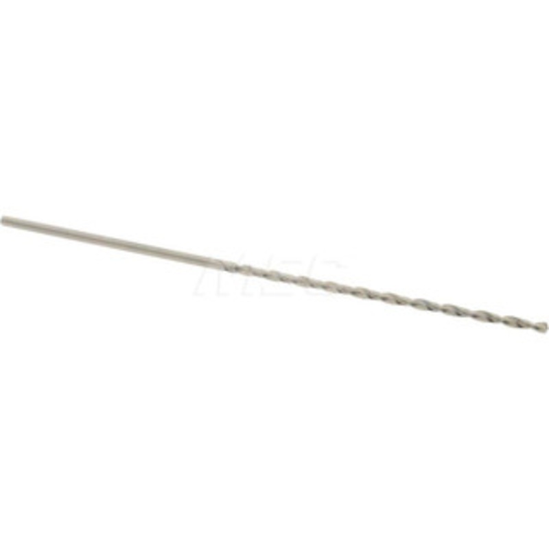 Accupro #59 130 Parabolic Flute Vanadium High Speed Steel Taper Length Drill Bit Bright Finish, 1-5/16 Flute Length, 2-7/32 OAL, Standard Point, Straight Shank 1100104-AC – 45769221