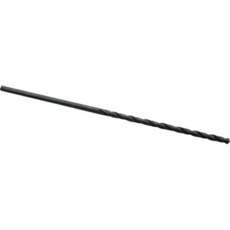 Chicago-Latrobe #29 118 Spiral Flute High Speed Steel Taper Length Drill Bit Oxide Finish, 3 Flute Length, 5-3/8 OAL, Standard Point, Straight Shank, Series 120 50319 – 81408296