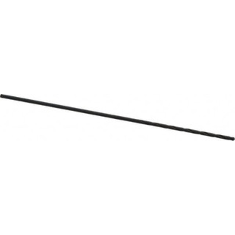 Chicago-Latrobe #66 118 Spiral Flute High Speed Steel Taper Length Drill Bit Oxide Finish, 3/4 Flute Length, 2 OAL, Standard Point, Straight Shank, Series 120 50356 – 76129105
