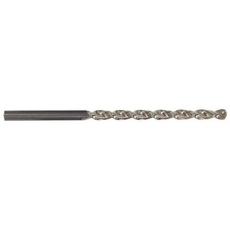 Guhring #1 130 Parabolic Flute High Speed Steel Taper Length Drill Bit Bright Finish, 3-19/32 Flute Length, 5-15/32 OAL, Standard Point, Straight Shank, Series 535 9005350057900 – 85765014
