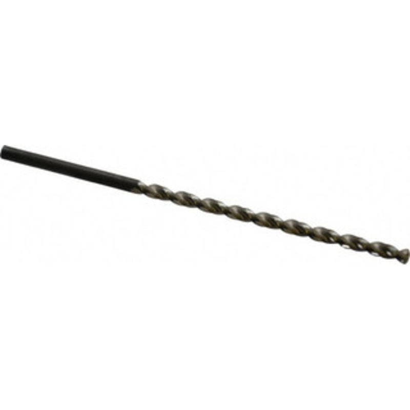 Guhring #21 130 Parabolic Flute High Speed Steel Taper Length Drill Bit Bright Finish, 3-1/16 Flute Length, 4-11/16 OAL, Standard Point, Straight Shank, Series 535 9005350040400 – 85765212