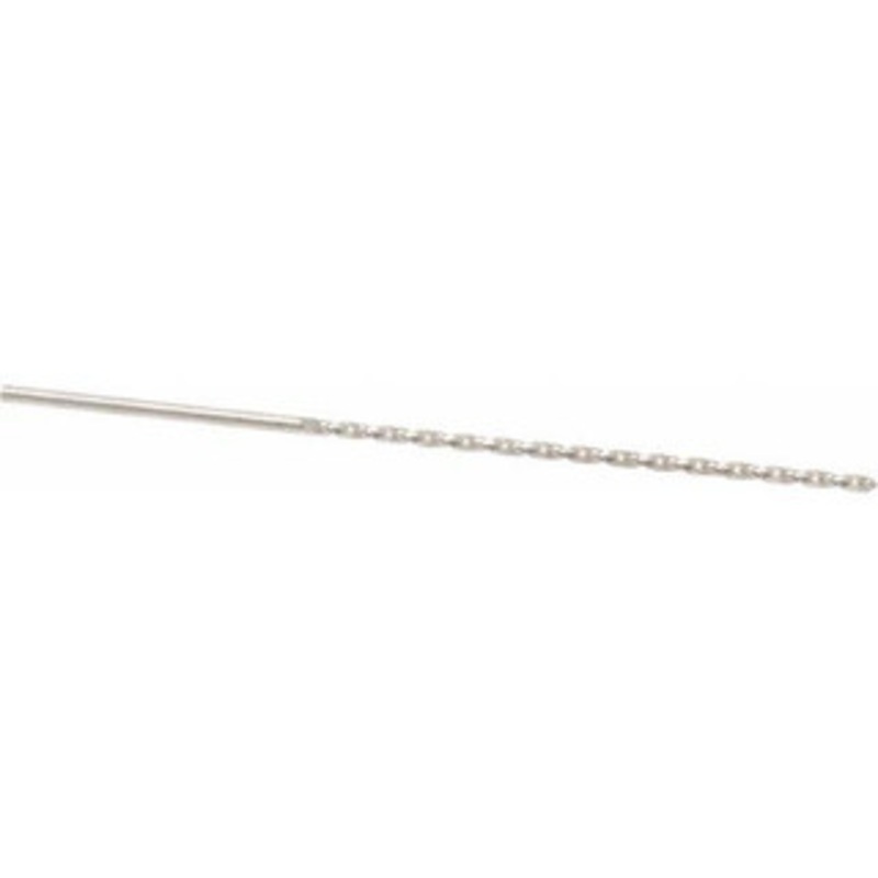 Guhring #50 130 Parabolic Flute Cobalt Taper Length Drill Bit Bright Finish, 2-3/32 Flute Length, 3-5/32 OAL, Standard Point, Straight Shank, Series 336 9003360017800 – 85768505