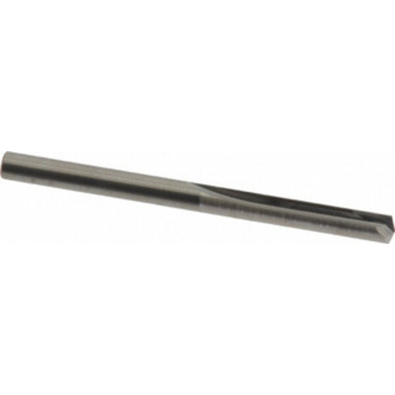 Hertel #25, 0.1495, 140 Point, Solid Carbide Straight Flute Drill Bit Bright Finish, 1 Flute Length, 2-1/16 OAL 83246421 – 83246421