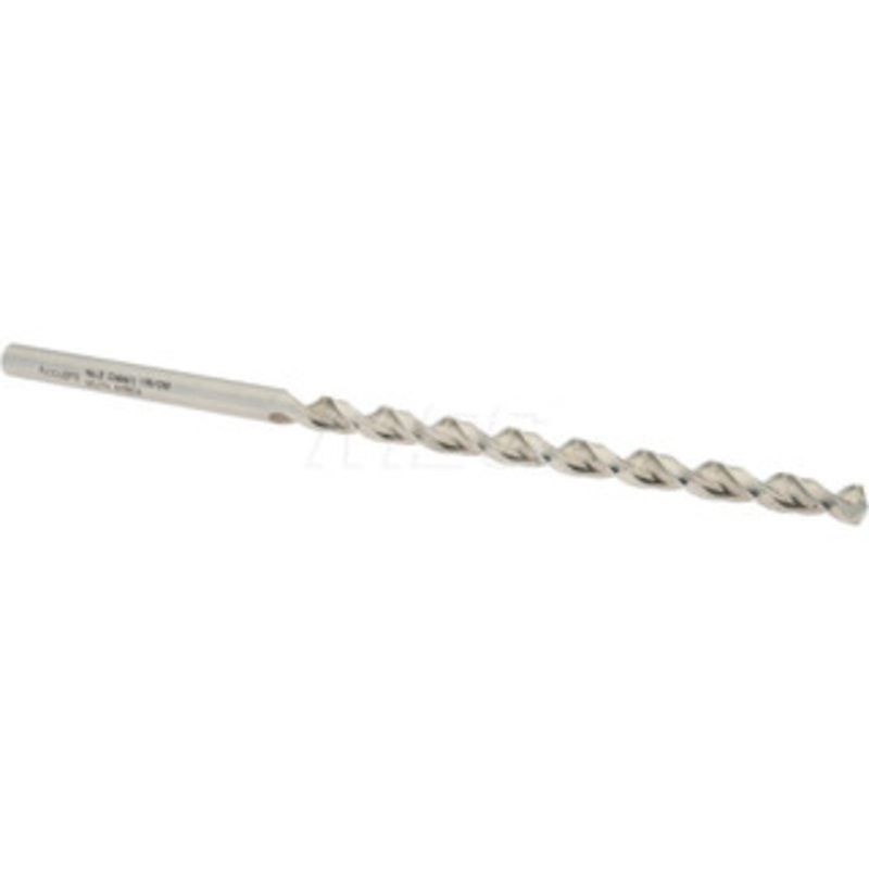 Accupro #3 130 Parabolic Flute Vanadium High Speed Steel Taper Length Drill Bit Bright Finish, 3-19/32 Flute Length, 5-15/32 OAL, Split Point, Straight Shank 1100541-AC – 85946598