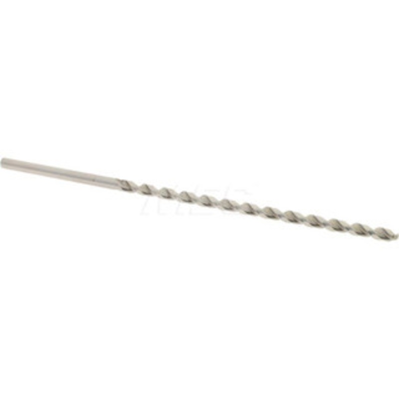 Accupro #35 130 Parabolic Flute Vanadium High Speed Steel Taper Length Drill Bit Bright Finish, 2-19/32 Flute Length, 3-15/16 OAL, Split Point, Straight Shank 1100279-AC – 85945947