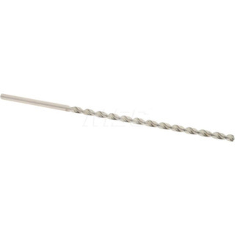 Accupro #41 130 Parabolic Flute Vanadium High Speed Steel Taper Length Drill Bit Bright Finish, 2-7/16 Flute Length, 3-3/4 OAL, Split Point, Straight Shank 1100244-AC – 85945848