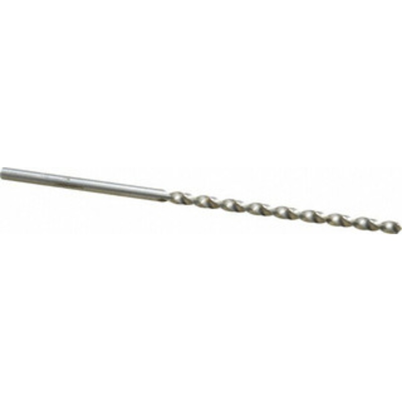 Cleveland Twist Drill #15 118 Spiral Flute High Speed Steel Taper Length Drill Bit Bright Finish, 3-3/8 Flute Length, 5-3/4 OAL, Standard Point, Straight Shank, Series 2550 C09170 – 63728158