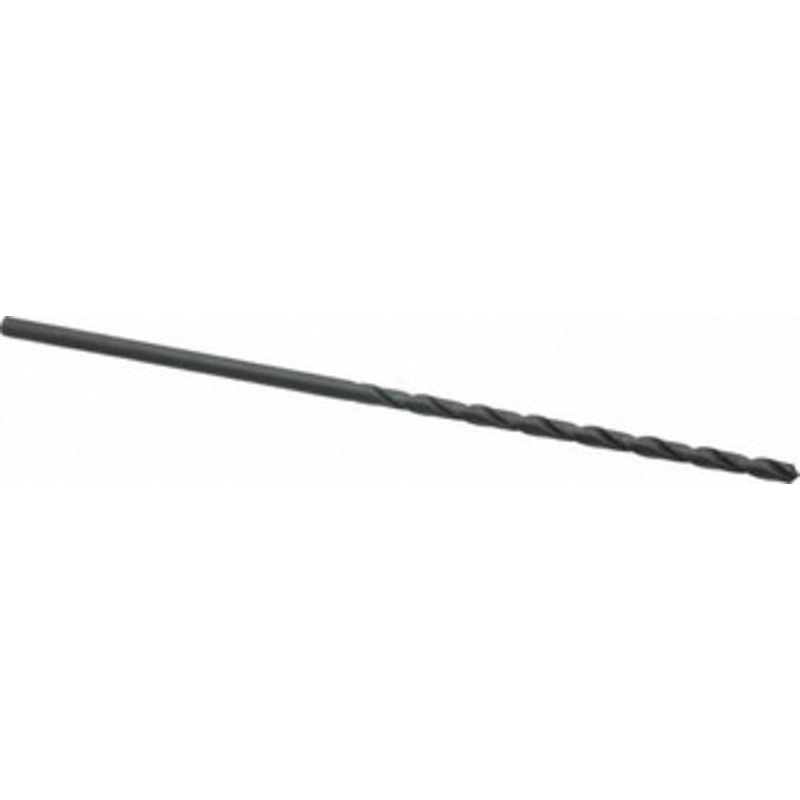 Cleveland Twist Drill #29 118 Spiral Flute High Speed Steel Taper Length Drill Bit Oxide Finish, 3 Flute Length, 5-3/8 OAL, Standard Point, Straight Shank, Series 2510 C08671 – 63725295