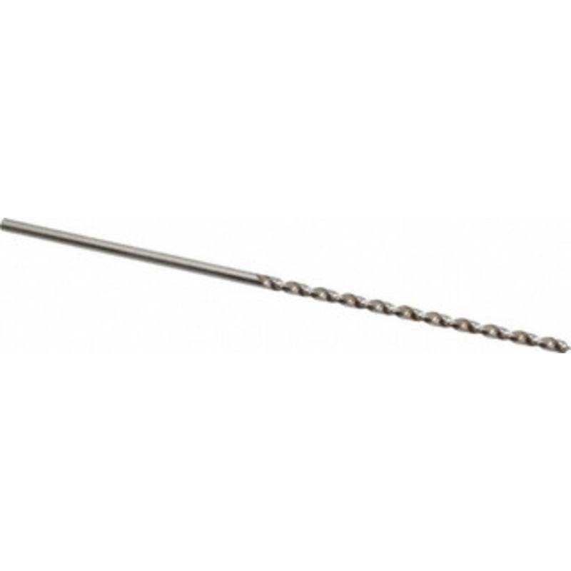 Cleveland Twist Drill #32 118 Spiral Flute High Speed Steel Taper Length Drill Bit Bright Finish, 2-3/4 Flute Length, 5-1/8 OAL, Standard Point, Straight Shank, Series 2550 C09130 – 63728323