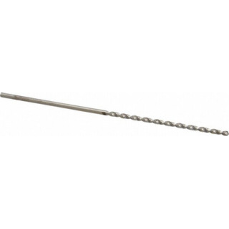 Cleveland Twist Drill #33 118 Spiral Flute High Speed Steel Taper Length Drill Bit Bright Finish, 2-3/4 Flute Length, 5-1/8 OAL, Standard Point, Straight Shank, Series 2550 C09128 – 63728331