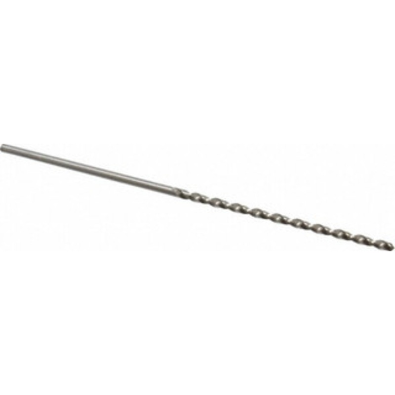 Cleveland Twist Drill #38 118 Spiral Flute High Speed Steel Taper Length Drill Bit Bright Finish, 2-1/2 Flute Length, 4-5/8 OAL, Standard Point, Straight Shank, Series 2550 C09118 – 63728380