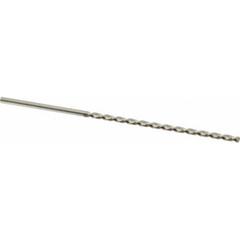 Guhring #43 130 Parabolic Flute Cobalt Taper Length Drill Bit Bright Finish, 2-5/16 Flute Length, 3-17/32 OAL, Standard Point, Straight Shank, Series 336 9003360022600 – 85768430