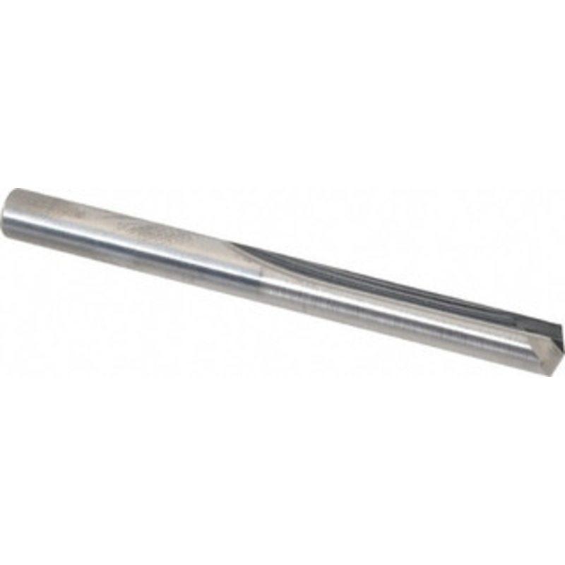 Hertel #3, 0.213, 140 Point, Solid Carbide Straight Flute Drill Bit Bright Finish, 1-1/4 Flute Length, 2-3/8 OAL 83246645 – 83246645