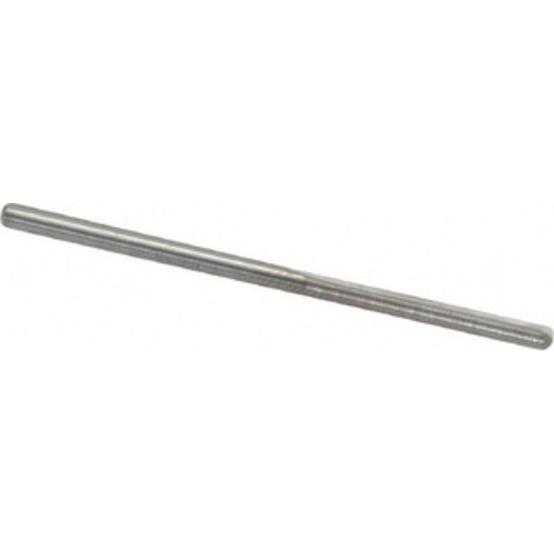 Hertel #46, 0.081, 140 Point, Solid Carbide Straight Flute Drill Bit Bright Finish, 3/4 Flute Length, 1-3/4 OAL 83246215 – 83246215