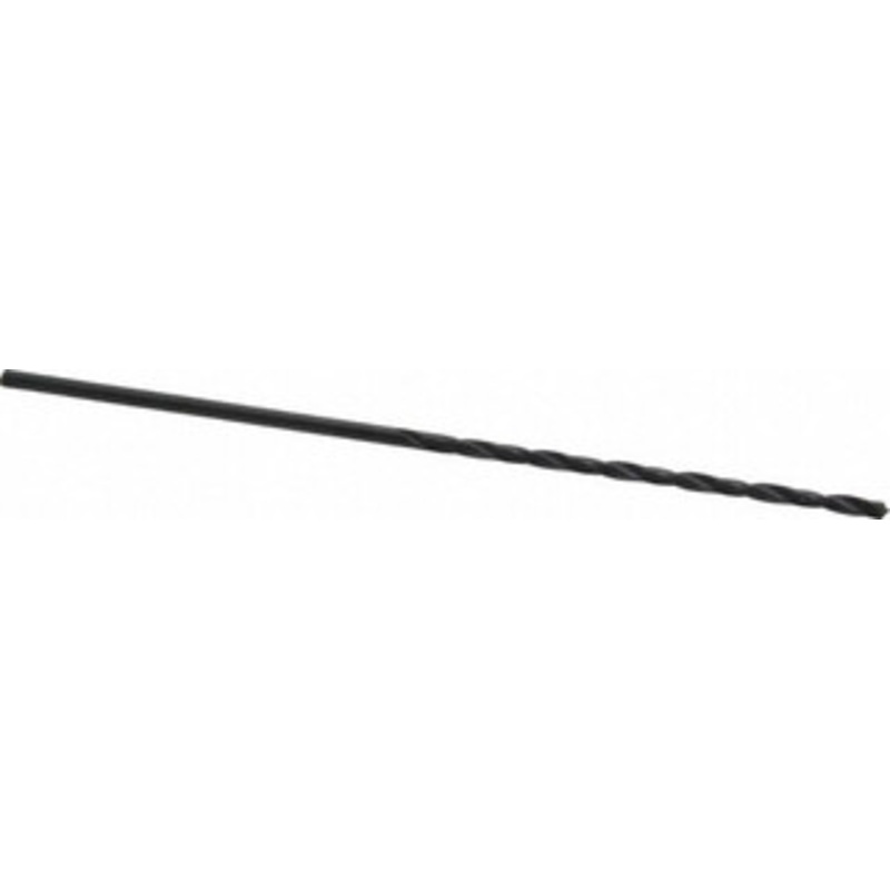 Value Collection #42 118 Spiral Flute High Speed Steel Taper Length Drill Bit Oxide Finish, 2-1/4 Flute Length, 4-1/4 OAL, Standard Point, Straight Shank 01408426 – 01408426