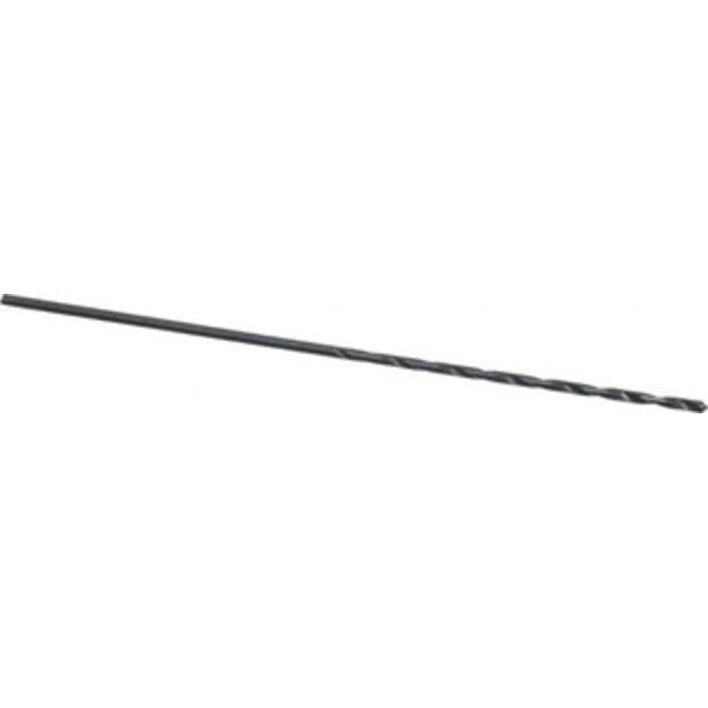 Value Collection #61 118 Spiral Flute High Speed Steel Taper Length Drill Bit Oxide Finish, 1-1/8 Flute Length, 2-1/4 OAL, Standard Point, Straight Shank BS38N0061 – 01408616