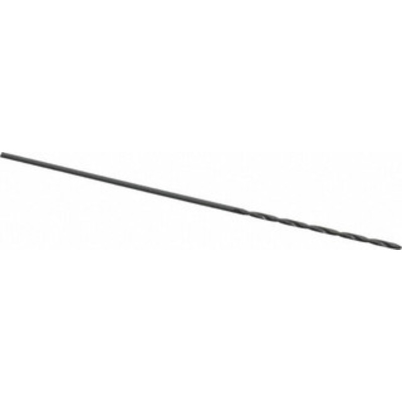 Value Collection #68 118 Spiral Flute High Speed Steel Taper Length Drill Bit Oxide Finish, 3/4 Flute Length, 2 OAL, Standard Point, Straight Shank BS38N0068 – 01408681