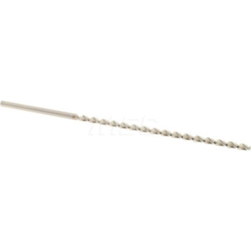 Accupro #45 130 Parabolic Flute Vanadium High Speed Steel Taper Length Drill Bit Bright Finish, 2-7/32 Flute Length, 3-11/32 OAL, Split Point, Straight Shank 1100208-AC – 85945756