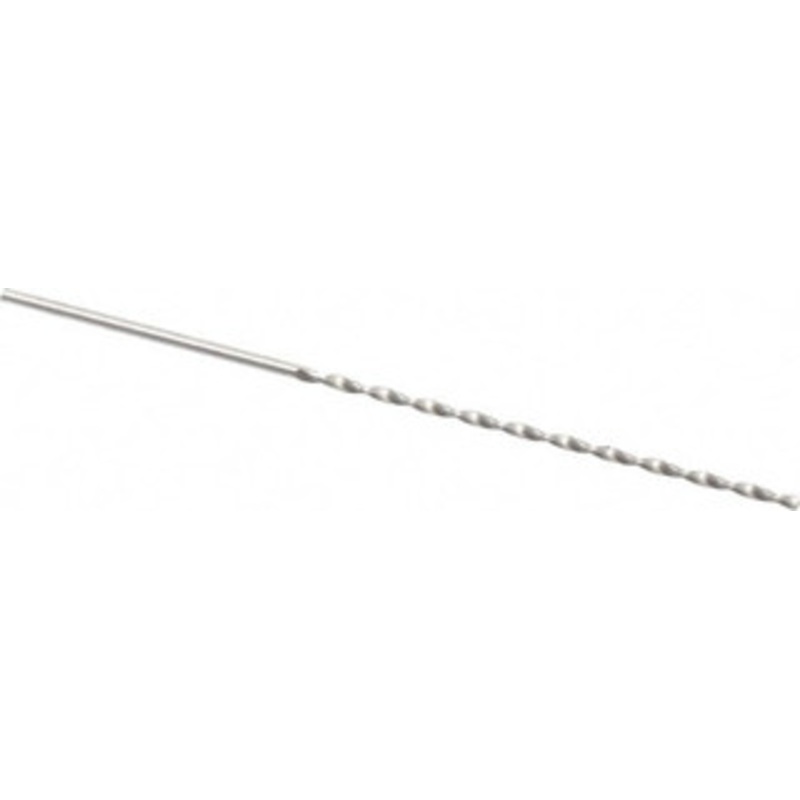 Accupro #57 130 Parabolic Flute Vanadium High Speed Steel Taper Length Drill Bit Bright Finish, 1-15/32 Flute Length, 2-3/8 OAL, Standard Point, Straight Shank 1100109-AC – 45769247