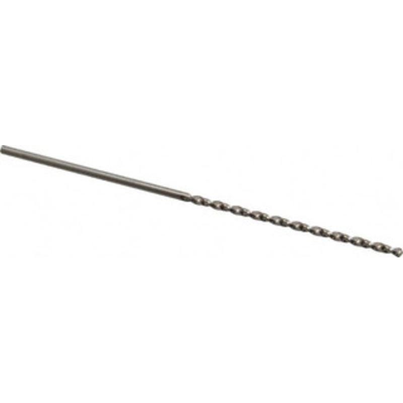 Chicago-Latrobe #33 118 Spiral Flute High Speed Steel Taper Length Drill Bit Bright Finish, 2-3/4 Flute Length, 5-1/8 OAL, Standard Point, Straight Shank, Series 120B 50243 – 81555336