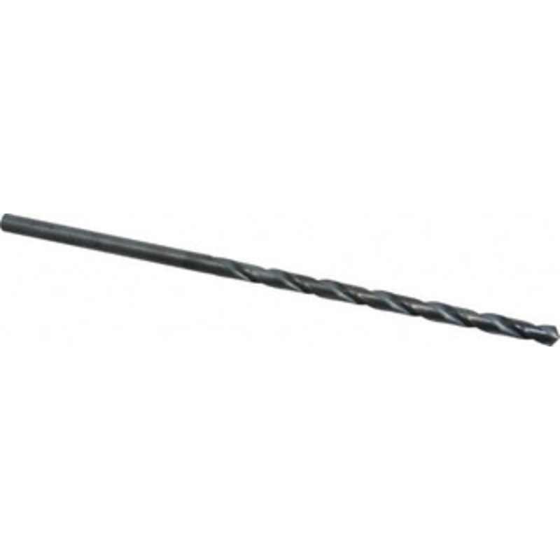 Chicago-Latrobe #5 118 Spiral Flute High Speed Steel Taper Length Drill Bit Oxide Finish, 3-5/8 Flute Length, 6 OAL, Standard Point, Straight Shank, Series 120 50295 – 81408056