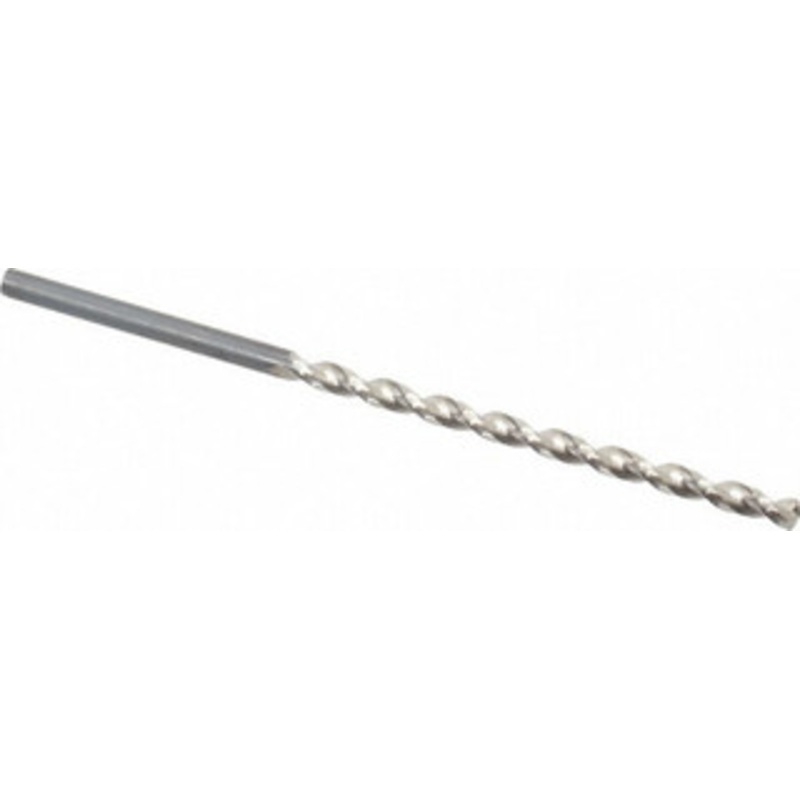 Guhring #16 130 Parabolic Flute Cobalt Taper Length Drill Bit Bright Finish, 3-7/32 Flute Length, 4-31/32 OAL, Standard Point, Straight Shank, Series 336 9003360045000 – 85768166