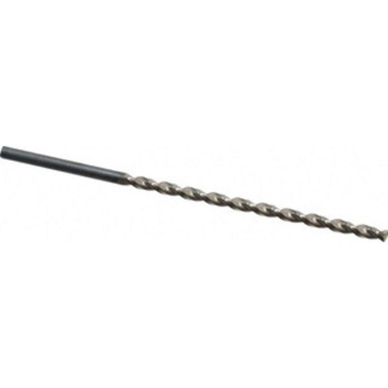 Guhring #27 130 Parabolic Flute High Speed Steel Taper Length Drill Bit Bright Finish, 2-7/8 Flute Length, 4-13/32 OAL, Standard Point, Straight Shank, Series 535 9005350036600 – 85765279