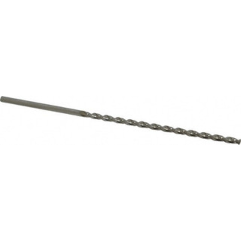 Guhring #43 130 Parabolic Flute High Speed Steel Taper Length Drill Bit Bright Finish, 2-5/16 Flute Length, 3-17/32 OAL, Standard Point, Straight Shank, Series 535 9005350022600 – 85765436