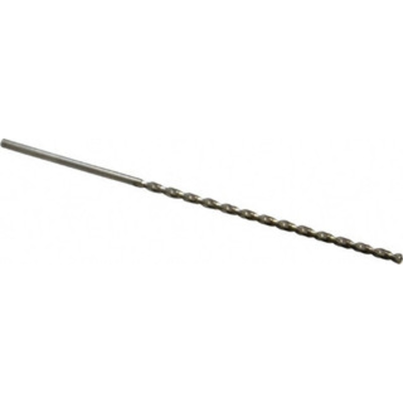 Guhring #47 130 Parabolic Flute Cobalt Taper Length Drill Bit Bright Finish, 2-7/32 Flute Length, 3-11/32 OAL, Standard Point, Straight Shank, Series 336 9003360019900 – 85768471